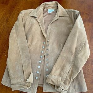 Coldwater Creek Leather Jacket